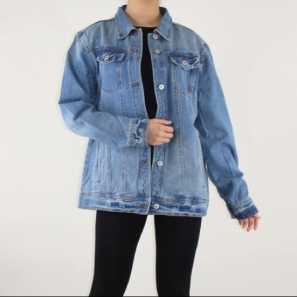 Denim Comic Jacket - Picture 2 of 6